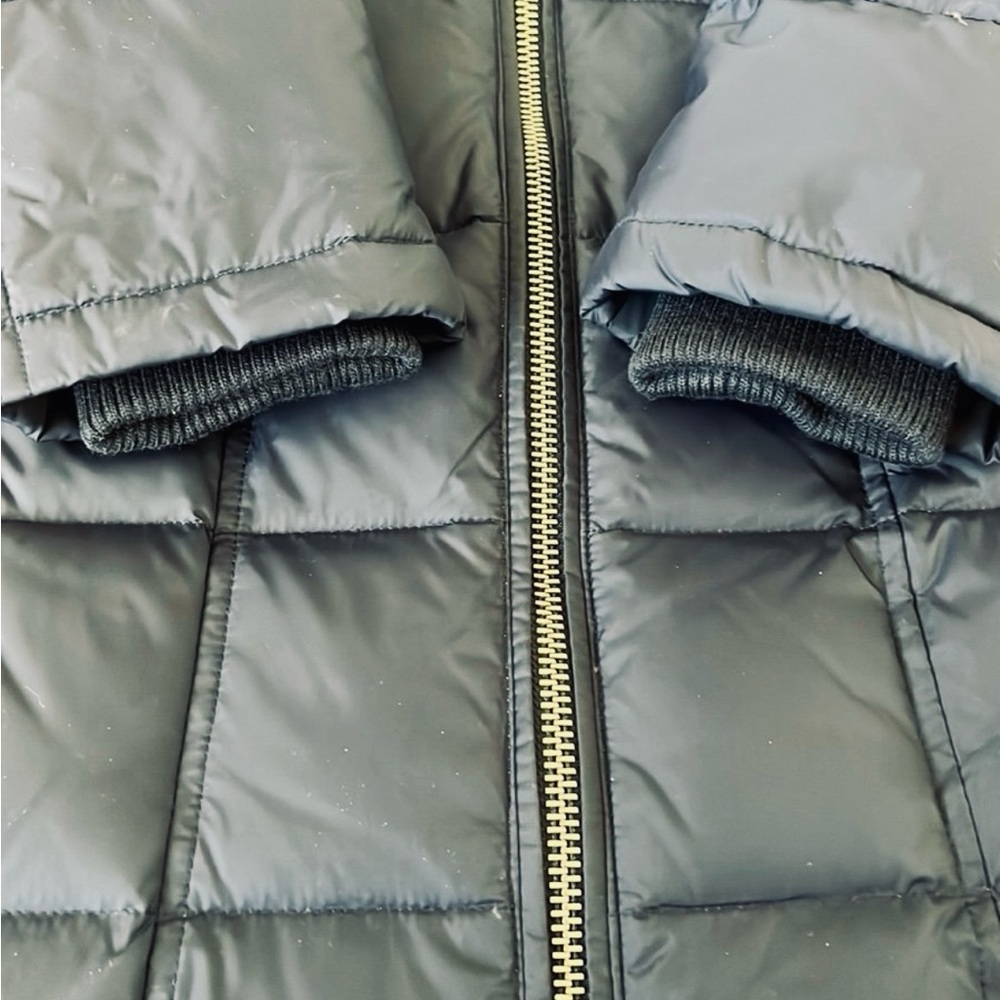 Michael Kors navy long puffer jacket women’s size XS - Picture 11 of 12